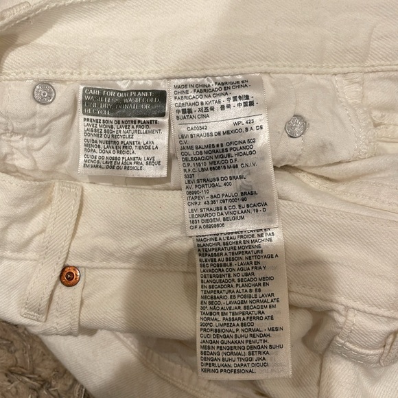 Levi's® Premium
501® ORIGINAL FIT WOMEN'S JEANS Size 30 - Picture 8 of 13